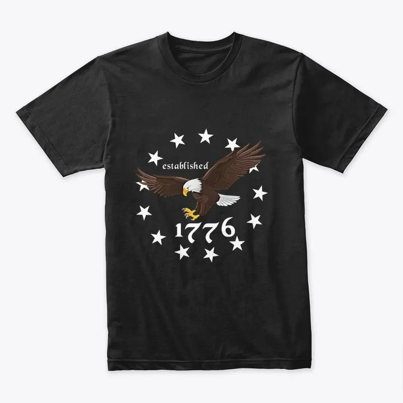 Established 1776 Bald Eagle Tee